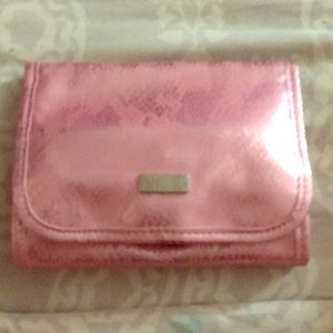 Mally make up case brush and foundation powder